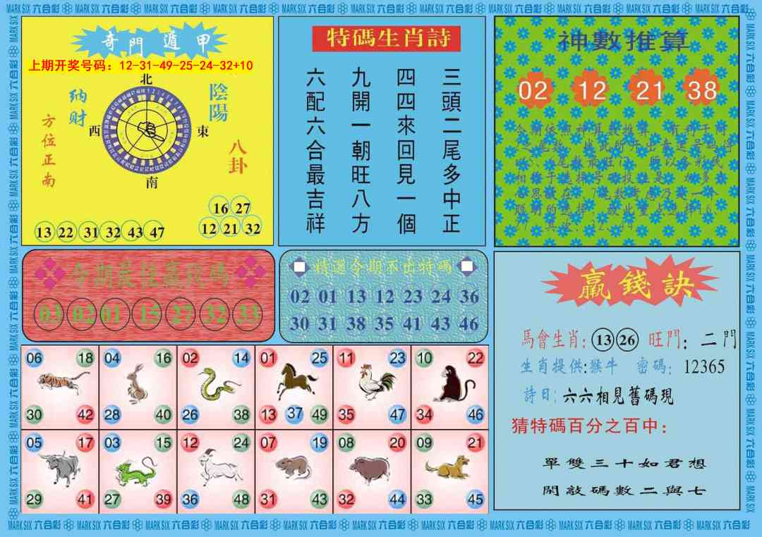 075期黄大仙灵码B[图]